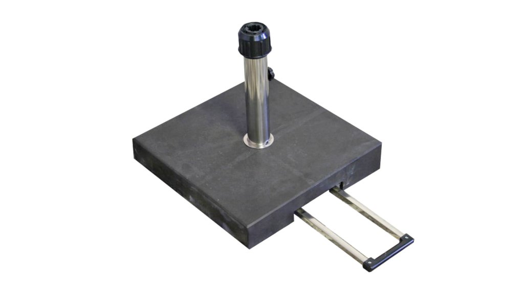 sensline parasol base 40kg trolley