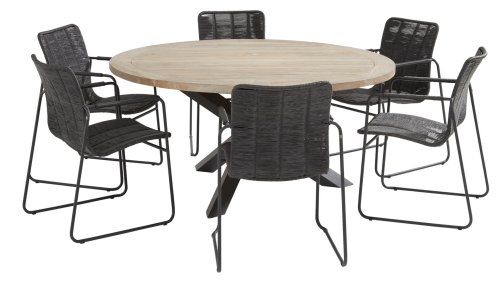 taste 4seasons palma stapelstoel anthracite 