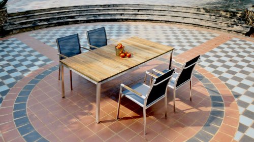 zebra one gartenmobelset dark grey 